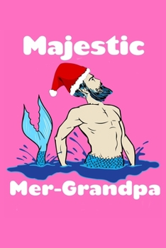 Paperback Majestic Mer Grandpa: Comic Book Notebook Paper Book