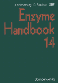 Paperback Enzyme Handbook 14: Class 2.7-2.8 Transferases, EC 2.7.1.105-EC 2.8.3.14 Book