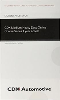 Hardcover CDX Medium/Heavy Vehicle (1-Year) Book