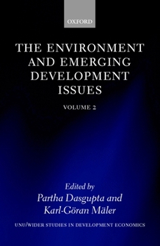 Paperback The Environment and Emerging Development Issues: Volume 2 Book