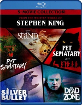 Blu-ray Stephen King 5-Movie Collection Book