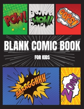 Paperback Blank Comic Book