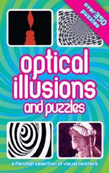 Spiral-bound Optical Illusions and Puzzles Book