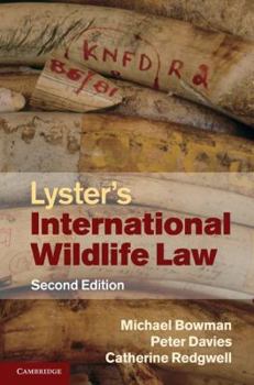 Hardcover Lyster's International Wildlife Law Book