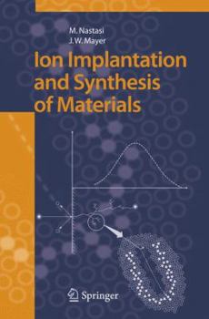 Hardcover Ion Implantation and Synthesis of Materials Book