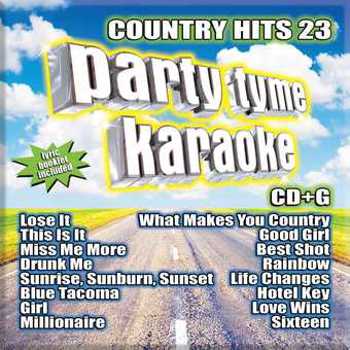 Music - CD Country Hits 23 (16-song CD+G) Book