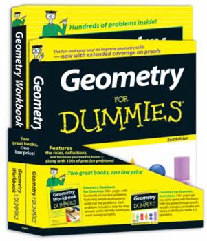 Paperback Geometry for Dummies [With Geometry Workbook for Dummies] Book