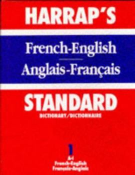 Hardcover French English Dictionary A-1 Vol. 1 Book