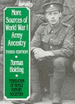 Hardcover More Sources of World War I Army Ancestry Book