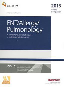 Paperback Coding Companion for Ent/Allergy/Pulmonology - 2013 Book