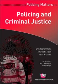 Paperback Policing and Criminal Justice Book