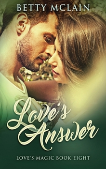 Hardcover Love's Answer [Large Print] Book