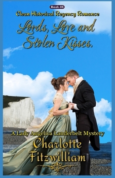 Paperback Lords, Love, and Stolen Kisses (Book 5)(Large Print): Clean Historical Regency Romance Book