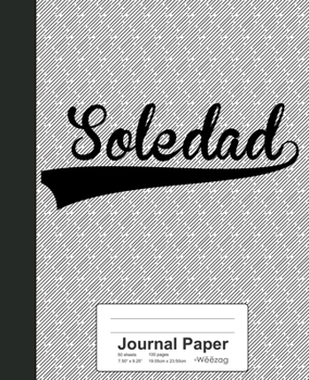 Paperback Journal Paper: SOLEDAD Notebook Book