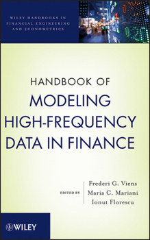 Hardcover Handbook of Modeling High-Frequency Data in Finance Book