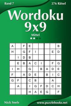 Paperback Wordoku 9x9 - Mittel - Band 7 - 276 Rätsel [German] Book