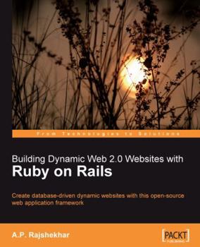 Paperback Building Dynamic Web 2.0 Websites with Ruby on Rails Book
