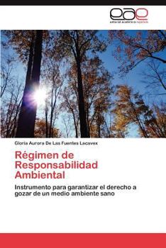 Paperback Régimen de Responsabilidad Ambiental [Spanish] Book