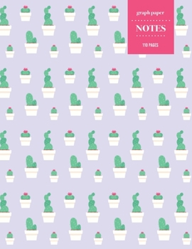 Graph Paper Notes 110 Pages: Cactus Notebook for Professionals and Students, Teachers, Architects, Scientists, Engineers, and Writers | Succulent Llama Pattern