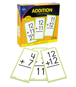 Misc. Addition All Facts Through 12 Flash Cards Book