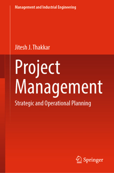 Hardcover Project Management: Strategic and Operational Planning Book