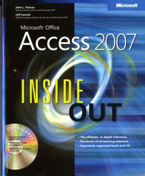 Paperback Microsoft Office Access 2007 Inside Out [With Cdom] Book