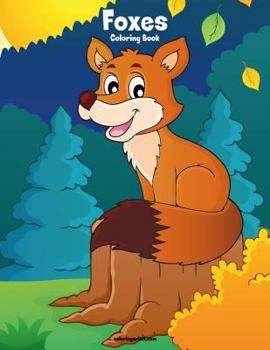 Paperback Foxes Coloring Book 1 Book