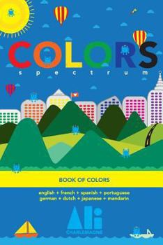 Paperback Book of Colors: Childhood Multi-Language Development System Book
