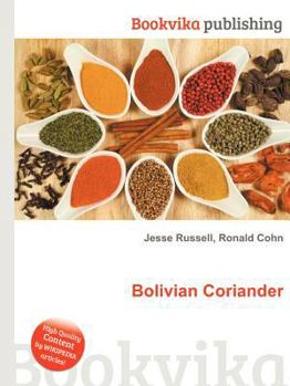 Paperback Bolivian Coriander Book