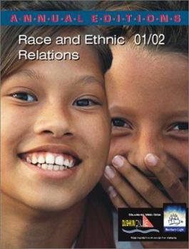 Paperback Annual Editions: Race and Ethnic Relations 01/02 Book