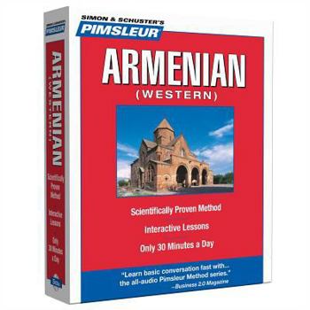 Audio CD Pimsleur Armenian (Western) Level 1 CD: Learn to Speak and Understand Western Armenian with Pimsleur Language Programs Book