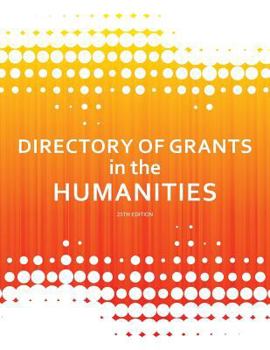 Paperback Directory of Grants in the Humanities Book