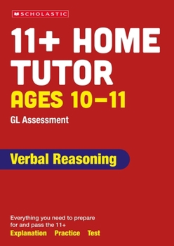 11+ Gl Assessment Verbal Reasoning Home Tutor Ages 9-11