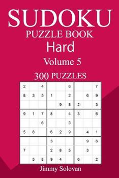 Paperback 300 Hard Sudoku Puzzle Book
