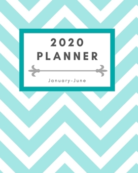 Paperback 2020 Planner: Undated 6 Month Vertical Planning Calendar With Notes - Monthly, Weekly, & Daily Pages - 8x10 Size Is Easy To Take Wit Book