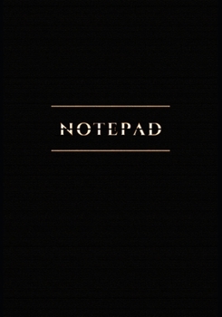 Notepad: (7" x 10") Notebook