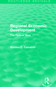 Paperback Regional Economic Development: The Federal Role Book