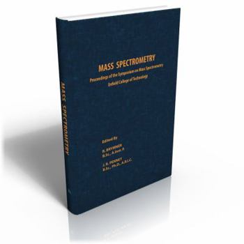 Hardcover Mass Spectrometry Book