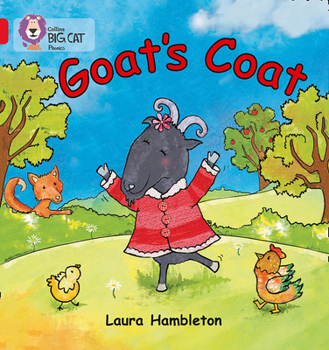 Paperback Goat's Coat: Band 02b/Red B Book