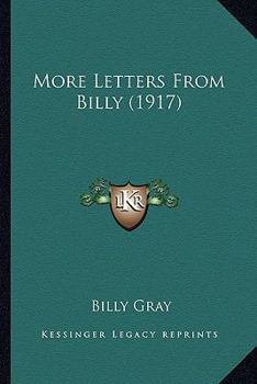 Paperback More Letters From Billy (1917) Book