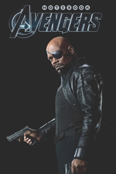 AVENGERS Notebook: Notebook, Organize Notes, Ideas, Follow Up, Project Management, 6" x 9" (15.24 x 22.86 cm) - 110 Pages - Durable Soft Cover - Line