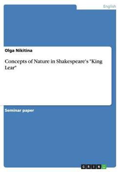 Paperback Concepts of Nature in Shakespeare's King Lear Book