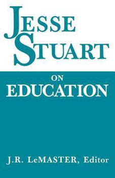 Paperback Jesse Stuart on Education Book