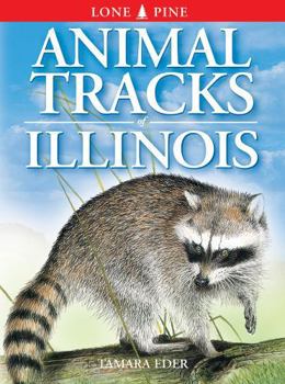 Paperback Animal Tracks of Illinois Book