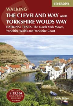 Paperback The Cleveland Way and the Yorkshire Wolds Way Book
