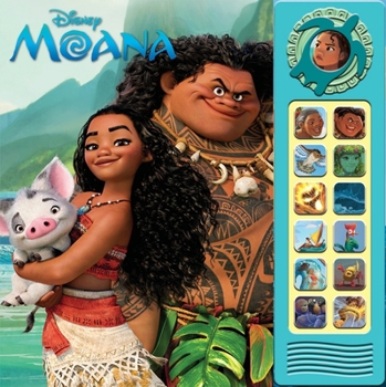 Board book Disney Moana: Sound Book [With Battery] Book