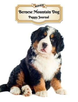2020 Bernese Mountain Dog Puppy Journal: Weekly Planner | 12 Months | 107 pages 8.5 x 11 in. | Calendar | Diary | Organizer | Vaccinations | Vet Appointments | Half Spread Blank Pages