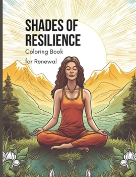 Paperback Shades of Resilience: Coloring Book for Renewal: (40 Inspirational Scenes and Affirmations to Color for Healing and Growth, Single-Sided Pag Book