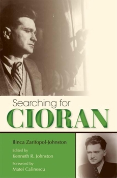 Hardcover Searching for Cioran Book