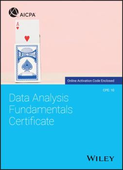 Paperback Data Analysis Fundamentals Certificate Book